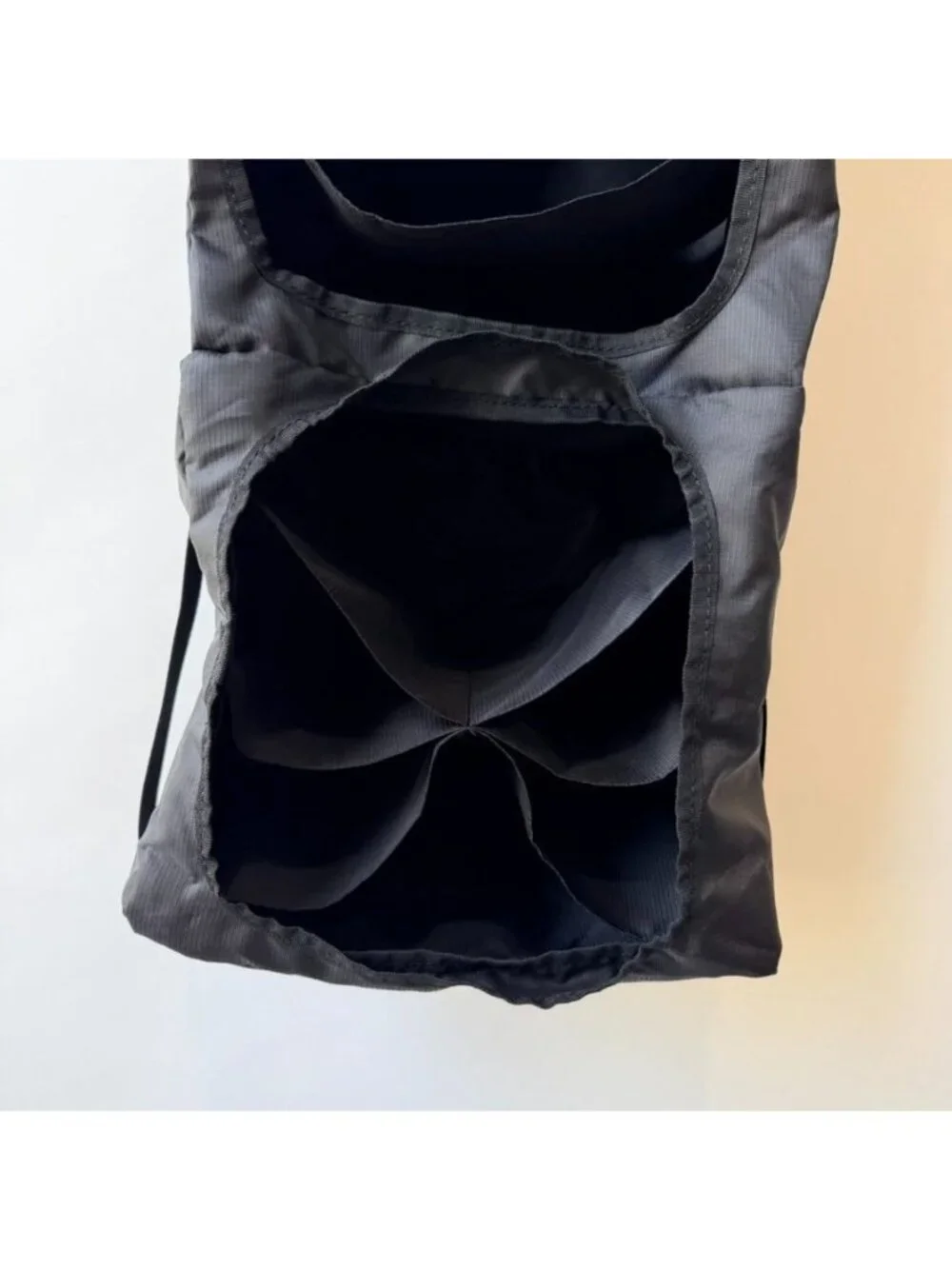 Solgaard Carry-On Closet Hanging Travel Organizer Insert Black